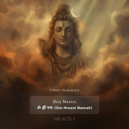 5 Mukhi Rudraksha beej mantra