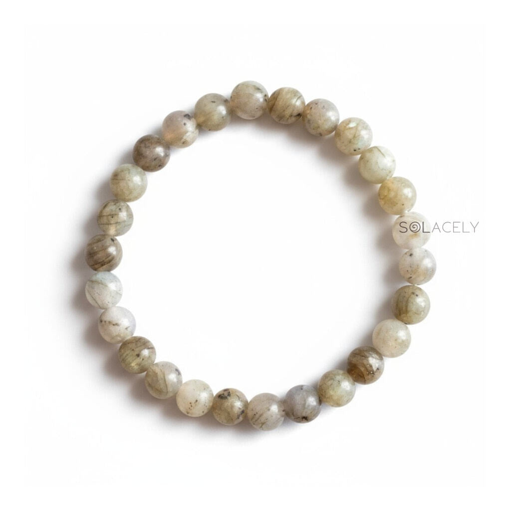 Labradorite Beaded Bracelet