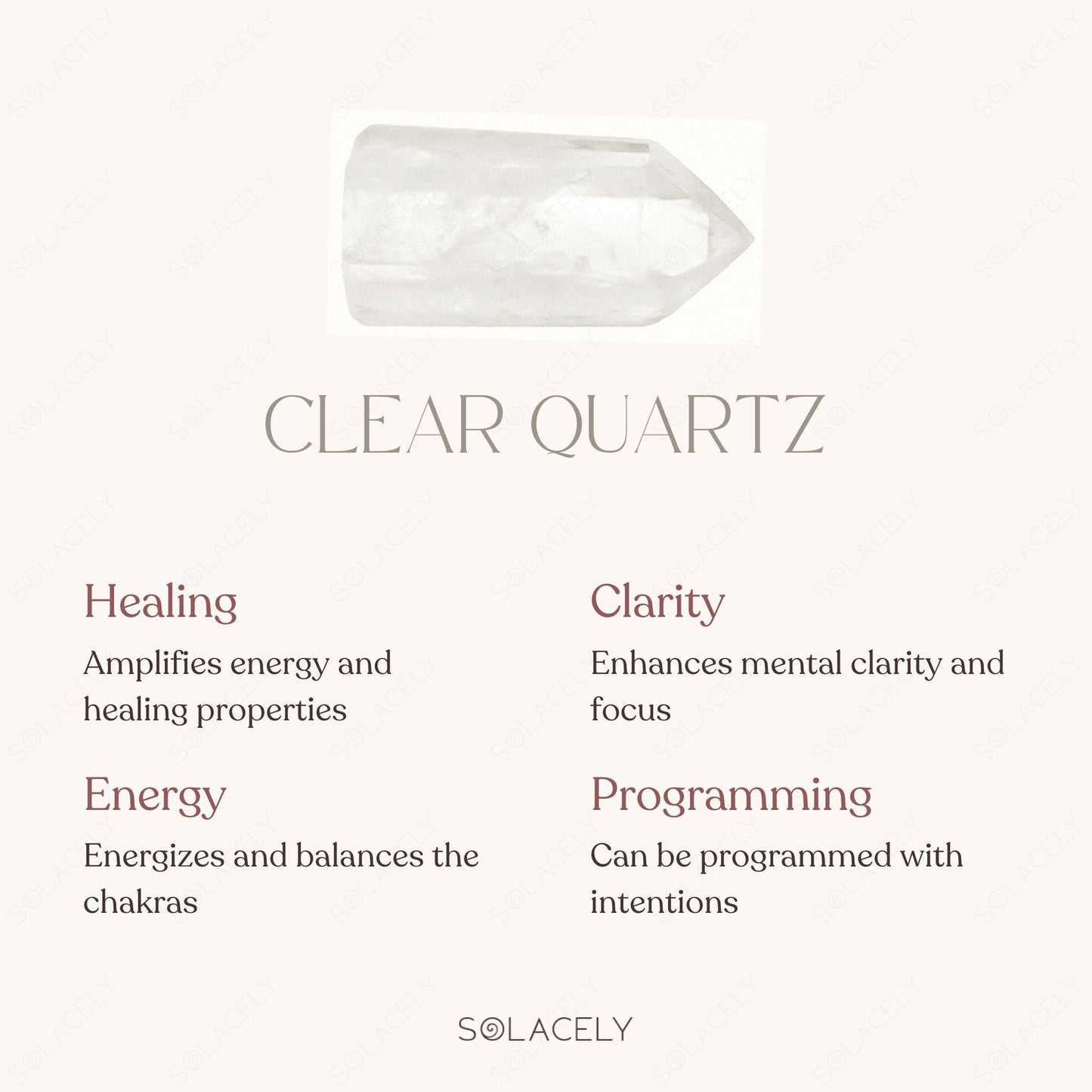 Selenite And Clear Quartz Bracelet - 6mm Beads