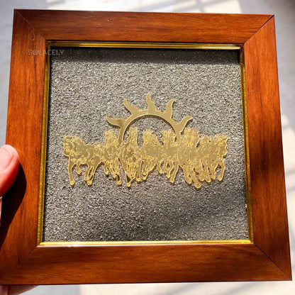 golden-horses-on-pyrite-frame