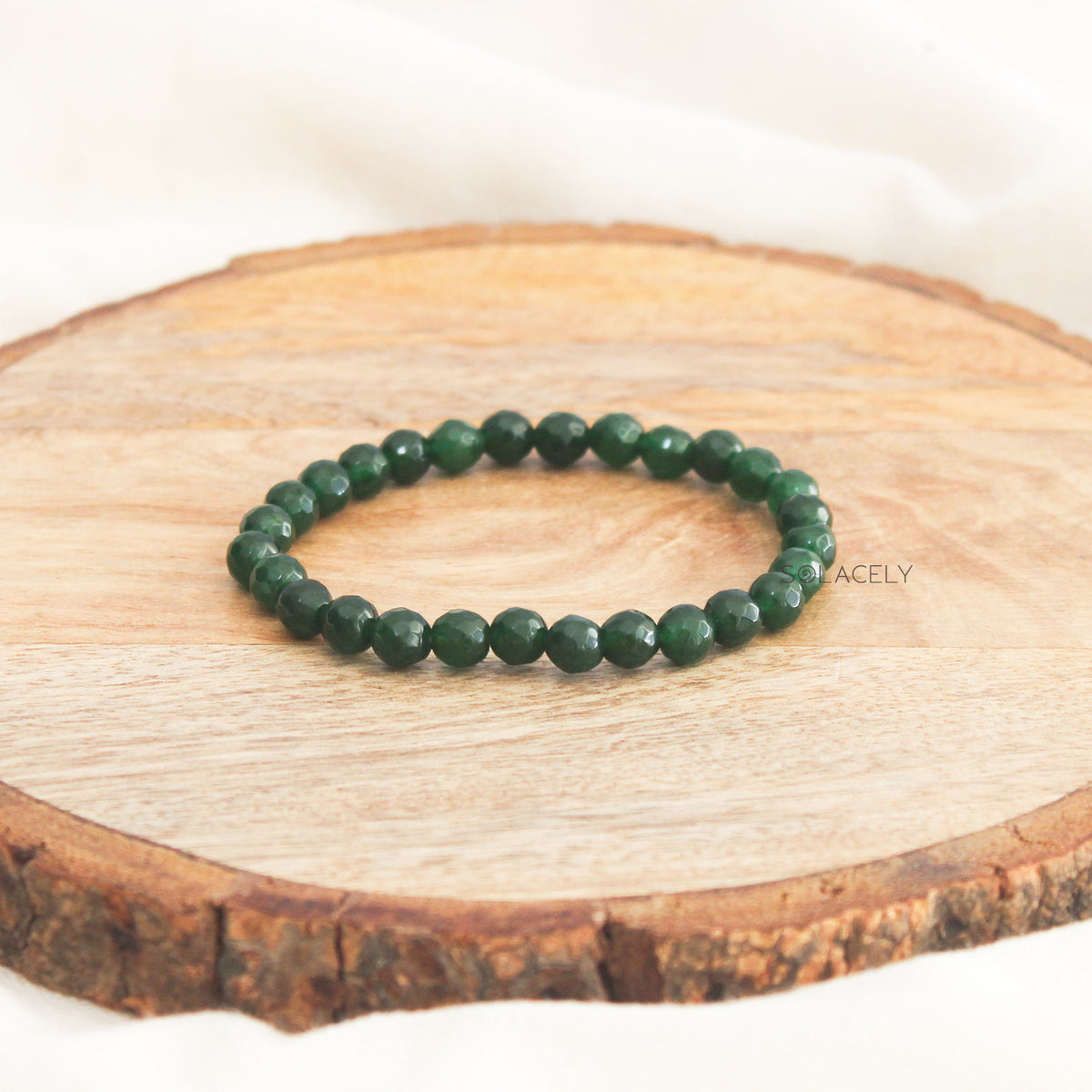 Green Jade Energy Bracelet