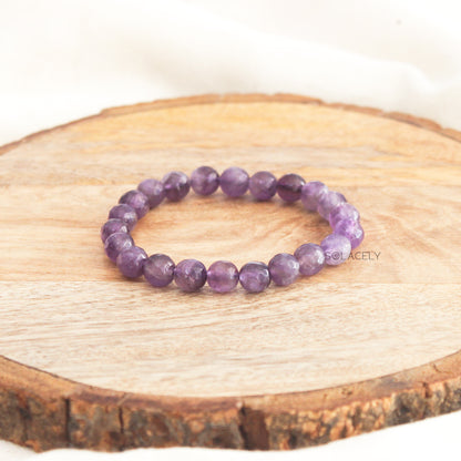 Purple Lepidolite Stone Jewelry