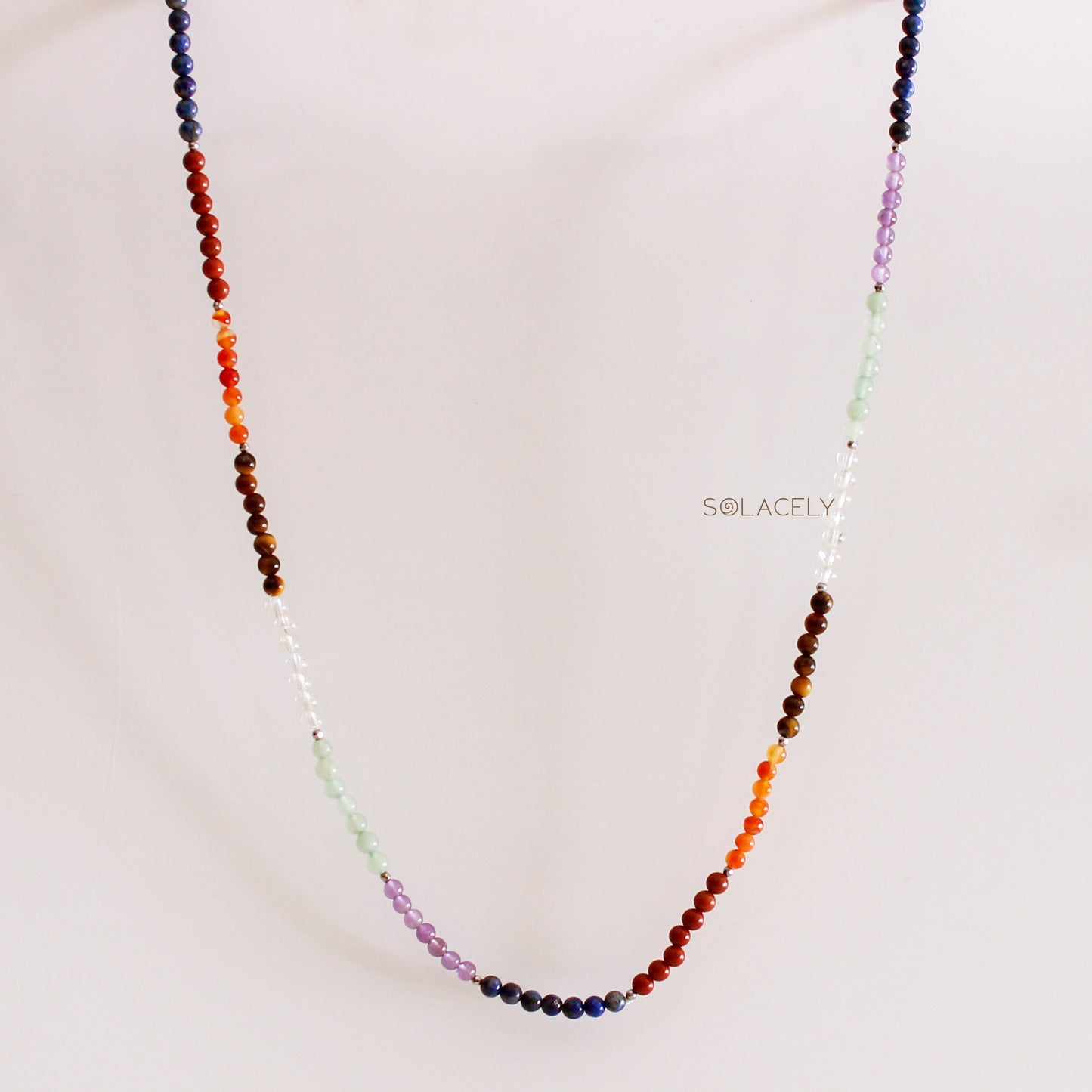 Seven Chakra Mala - 4mm Beads