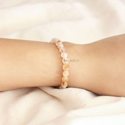 Yellow Citrine Stone Bracelet