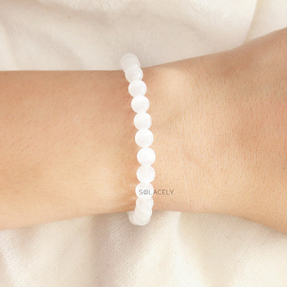 Calming Selenite Healing Jewelry
