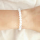 Selenite Bracelet - 6mm Beads