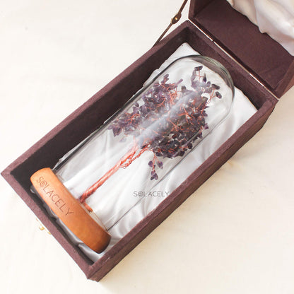 Healing Crystal Tree in Glass Jar – 350 Beads