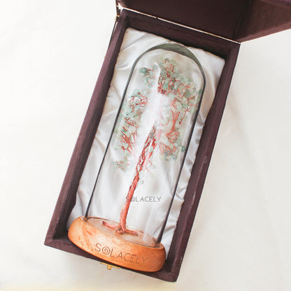 Healing Crystal Tree in Glass Jar – 350 Beads