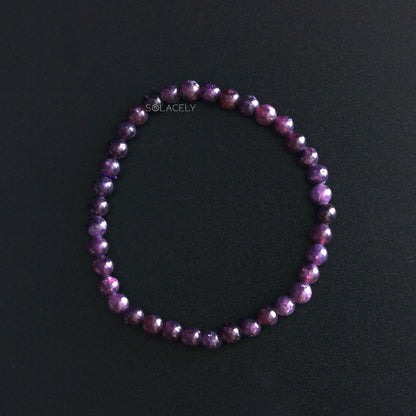 Small Bead Lepidolite Bracelet