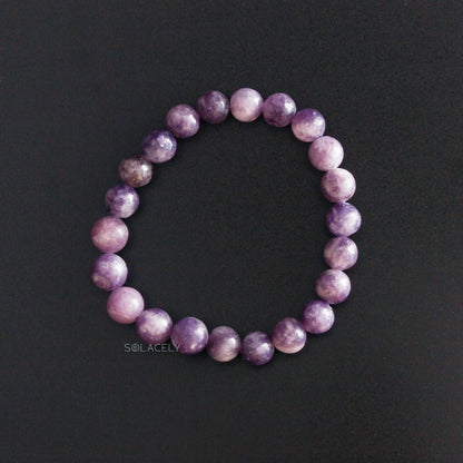Relaxation Support Lepidolite Bracelet