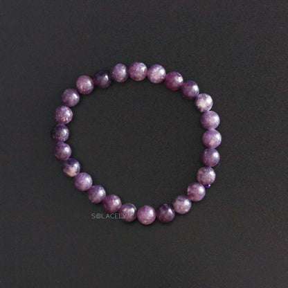 Lepidolite Bracelet with Calming Energy