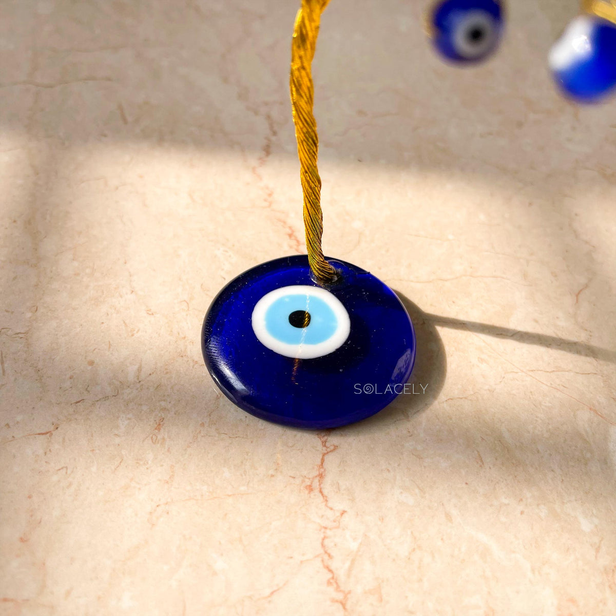 Evil Eye Crystal Tree with Evil Eye Base
