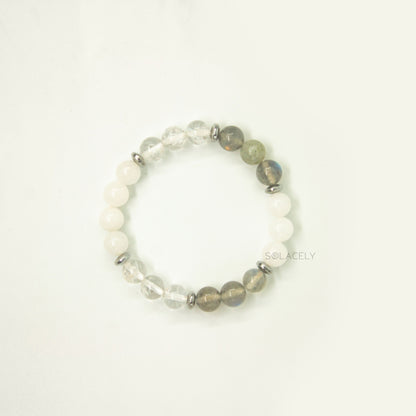 Crown Chakra Crystal Bracelet