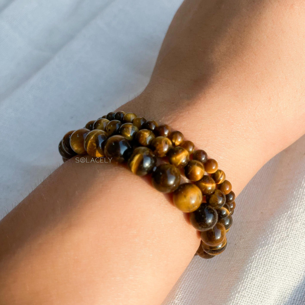 Tiger's Eye Beaded Bracelet