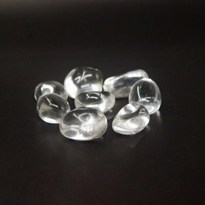 Clear Quartz Tumble Stone Pack of 5