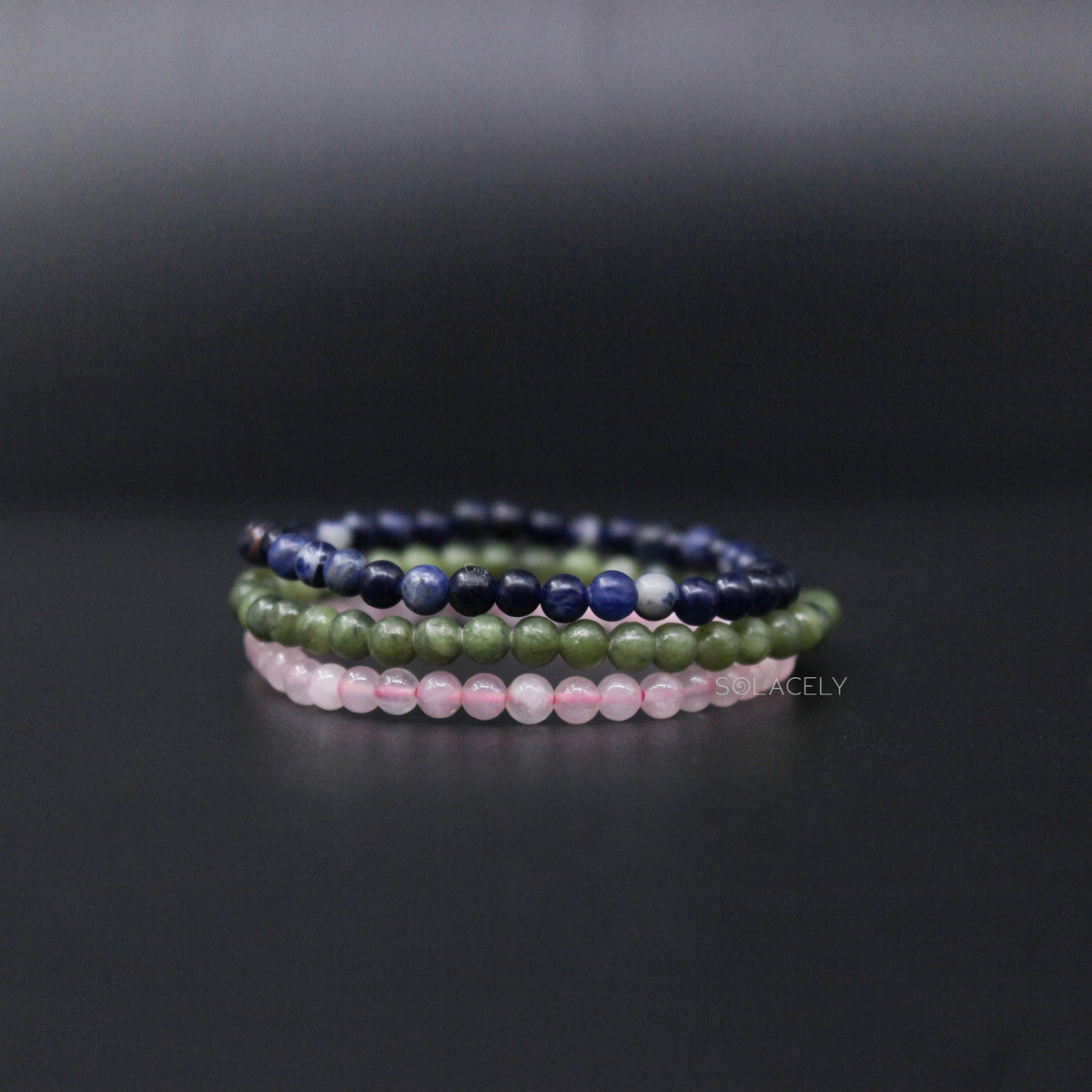 Taurus Crystals Stackable Bracelet Set