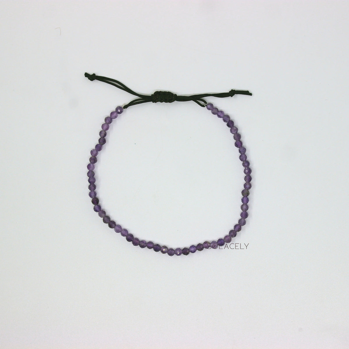 Amethyst Anklet