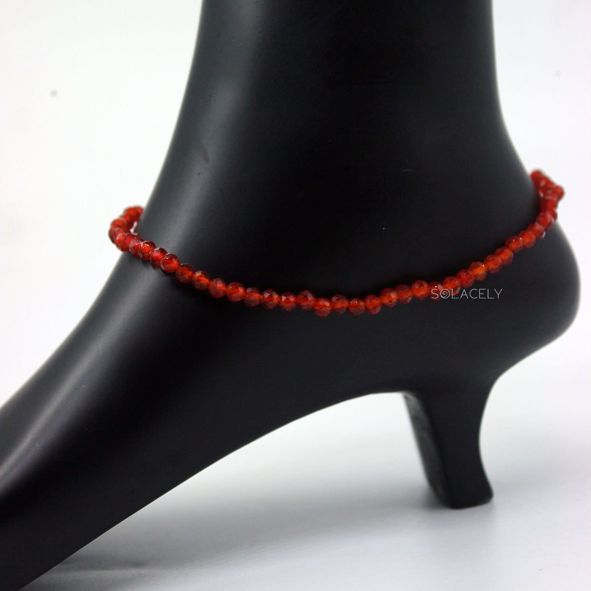 Carnelian Anklet