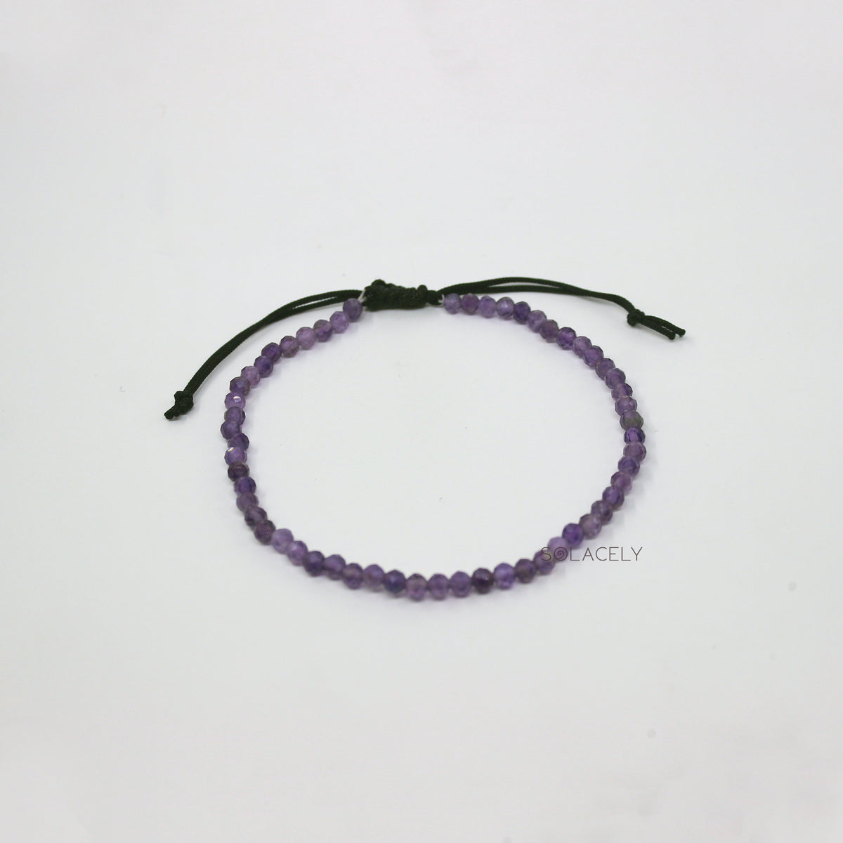 Amethyst Anklet