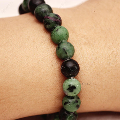 Ruby Zoisite Bracelet