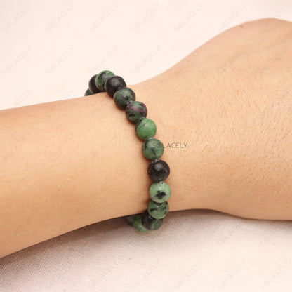 Ruby Zoisite Bracelet