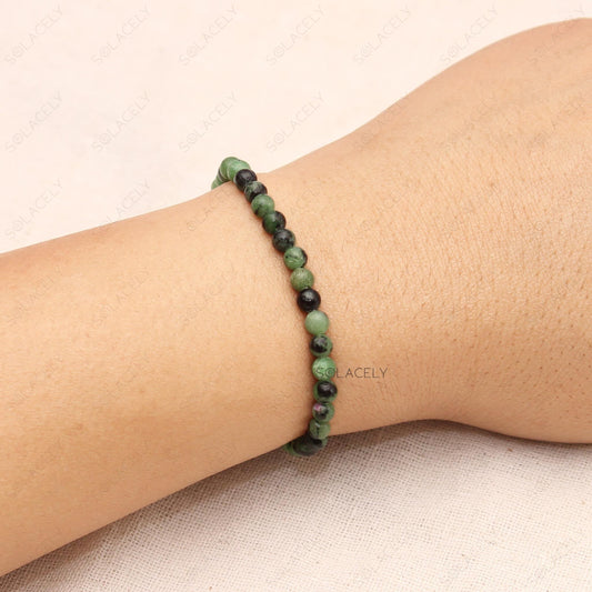 Ruby Zoisite Bracelet