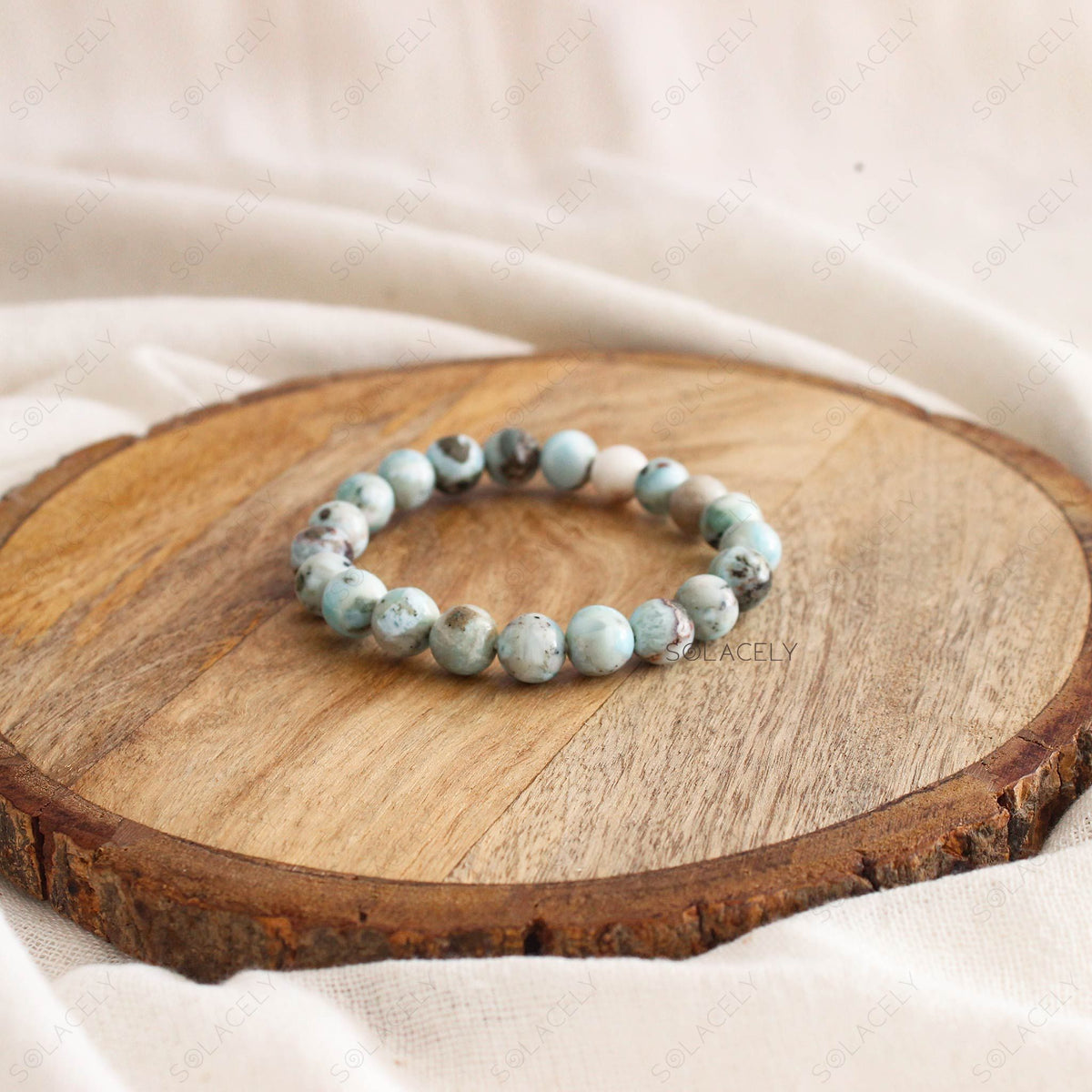 Larimar Crystal Bracelet