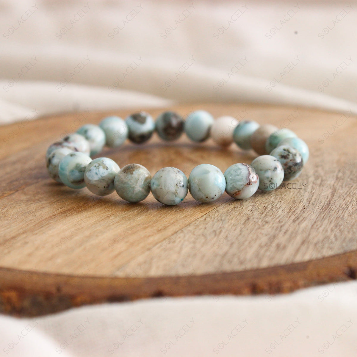 Larimar Crystal Bracelet