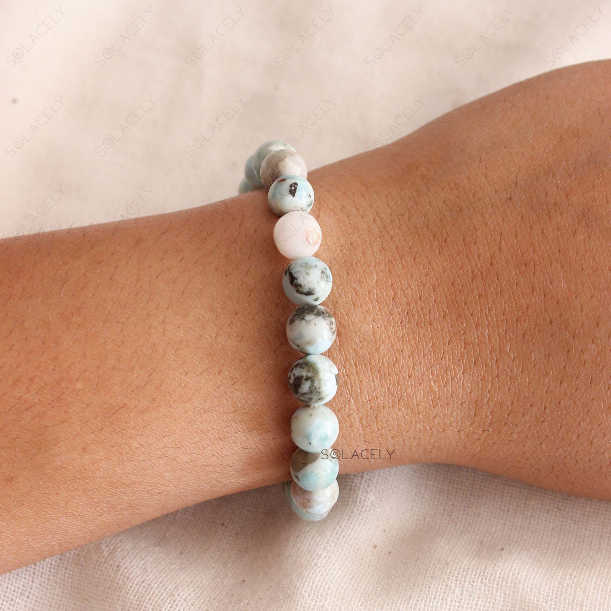 Larimar Crystal Bracelet