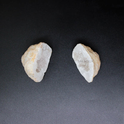 Clear Quartz Geodes (Wish Stones)