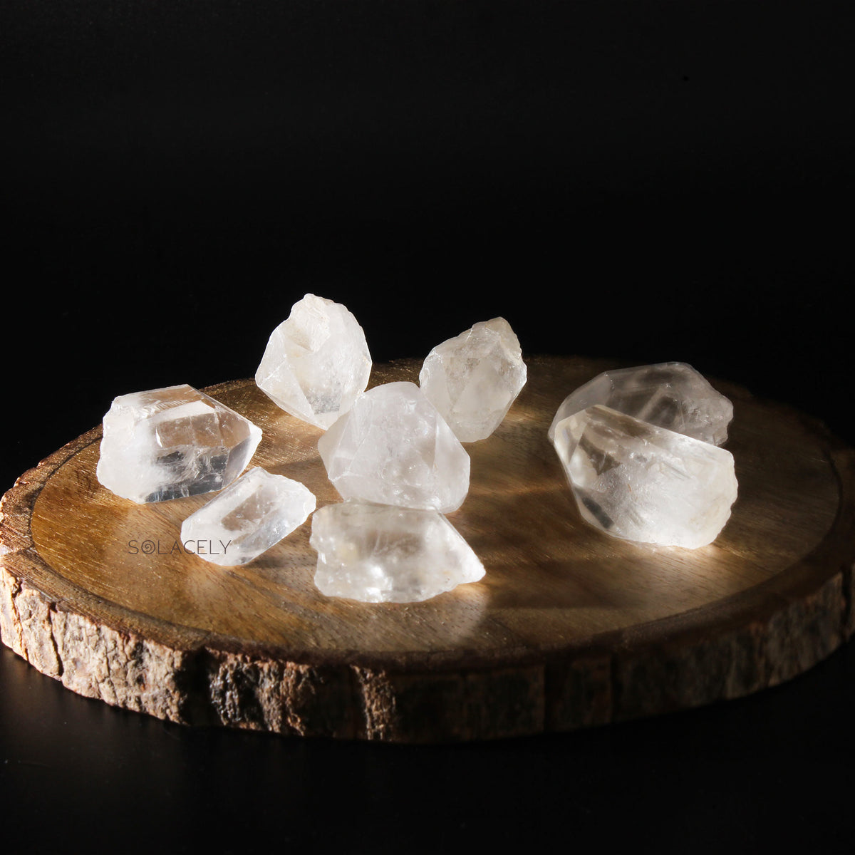 Clear Quartz Raw Stones 150g