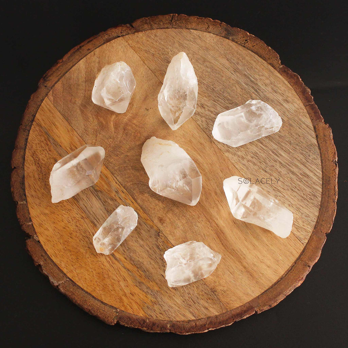 Clear Quartz Raw Stones 150g