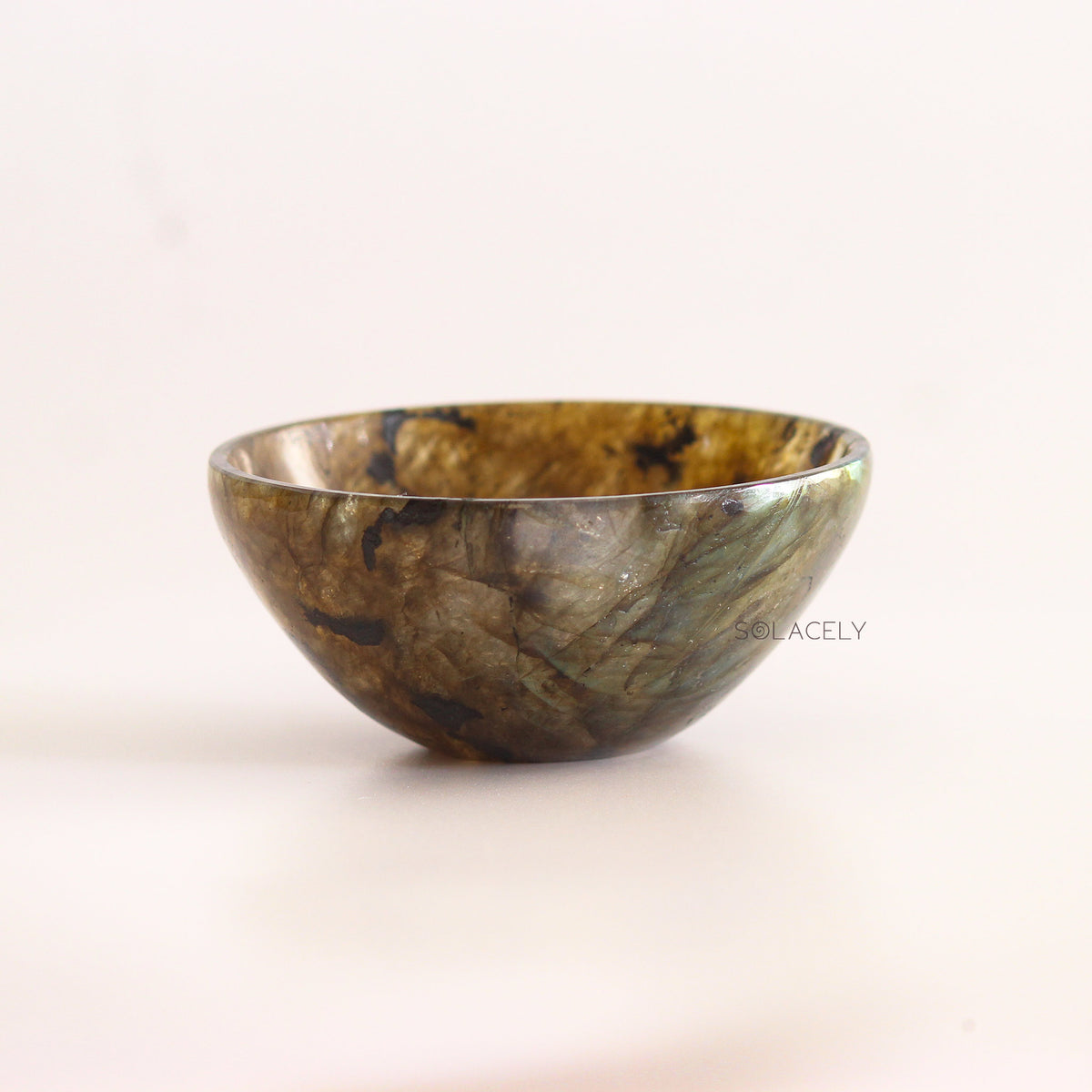 Labradorite Crystal bowl for energy balance