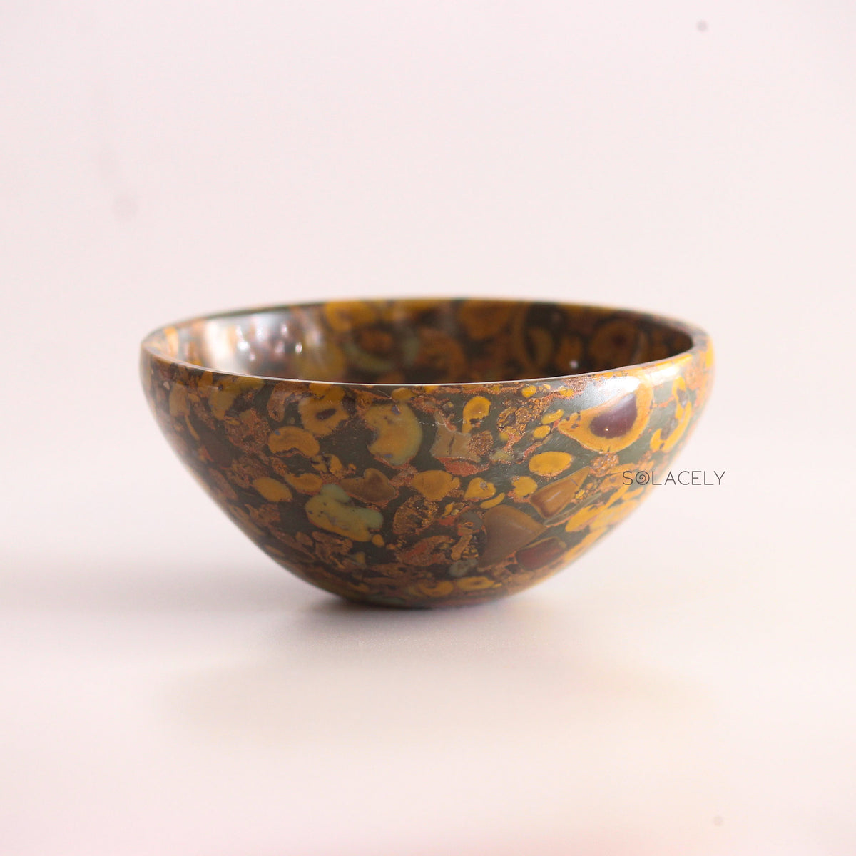 Fruity Jasper Crystal Energy Bowls