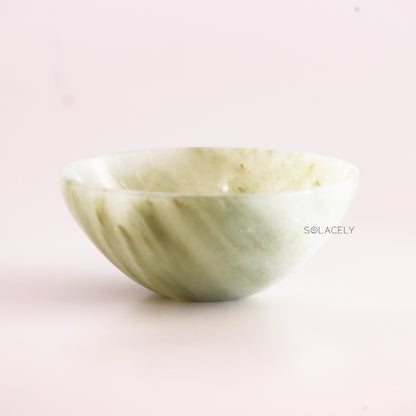 Green Aventurine Polished Crystal Energy Bowls