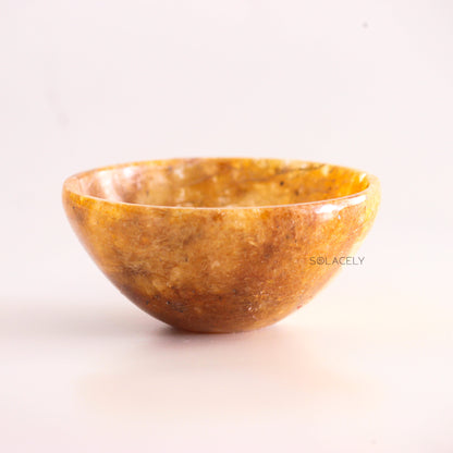 Yellow Aventurine Polished  Crystal Energy Bowls