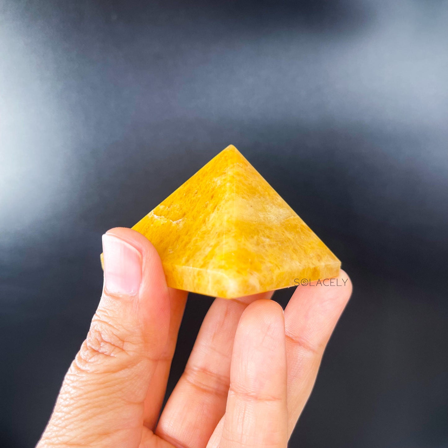 Yellow Aventurine Pyramid - 2 inches