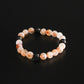 Black Tourmaline and Citrine Bracelet - 8mm beads