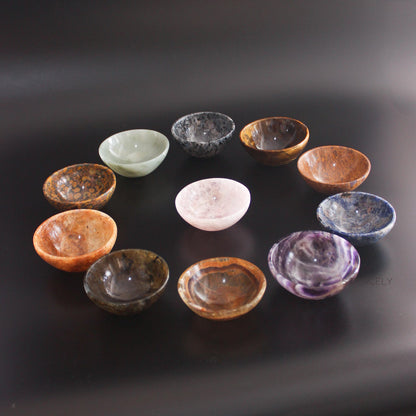 Set of Crystal Energy Bowls