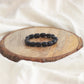 Black Tourmaline Tumble Crystal Bracelet