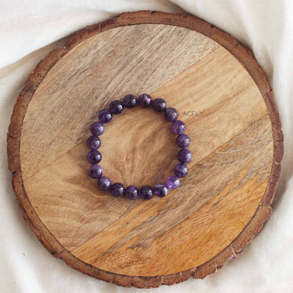 Purple Amethyst Bracelet