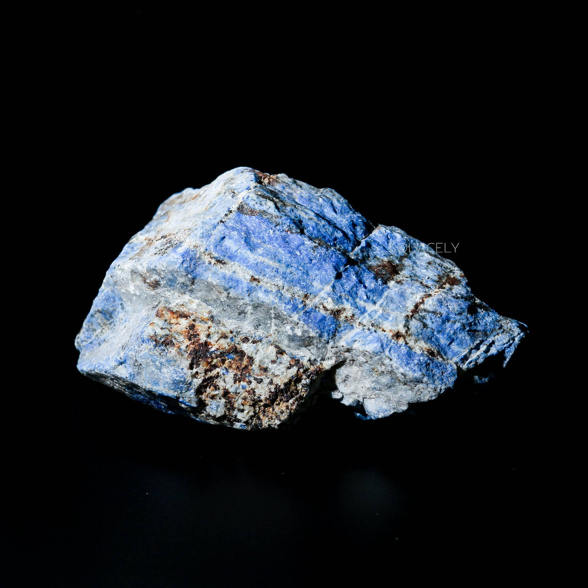 Unpolished Lapis Lazuli crystals