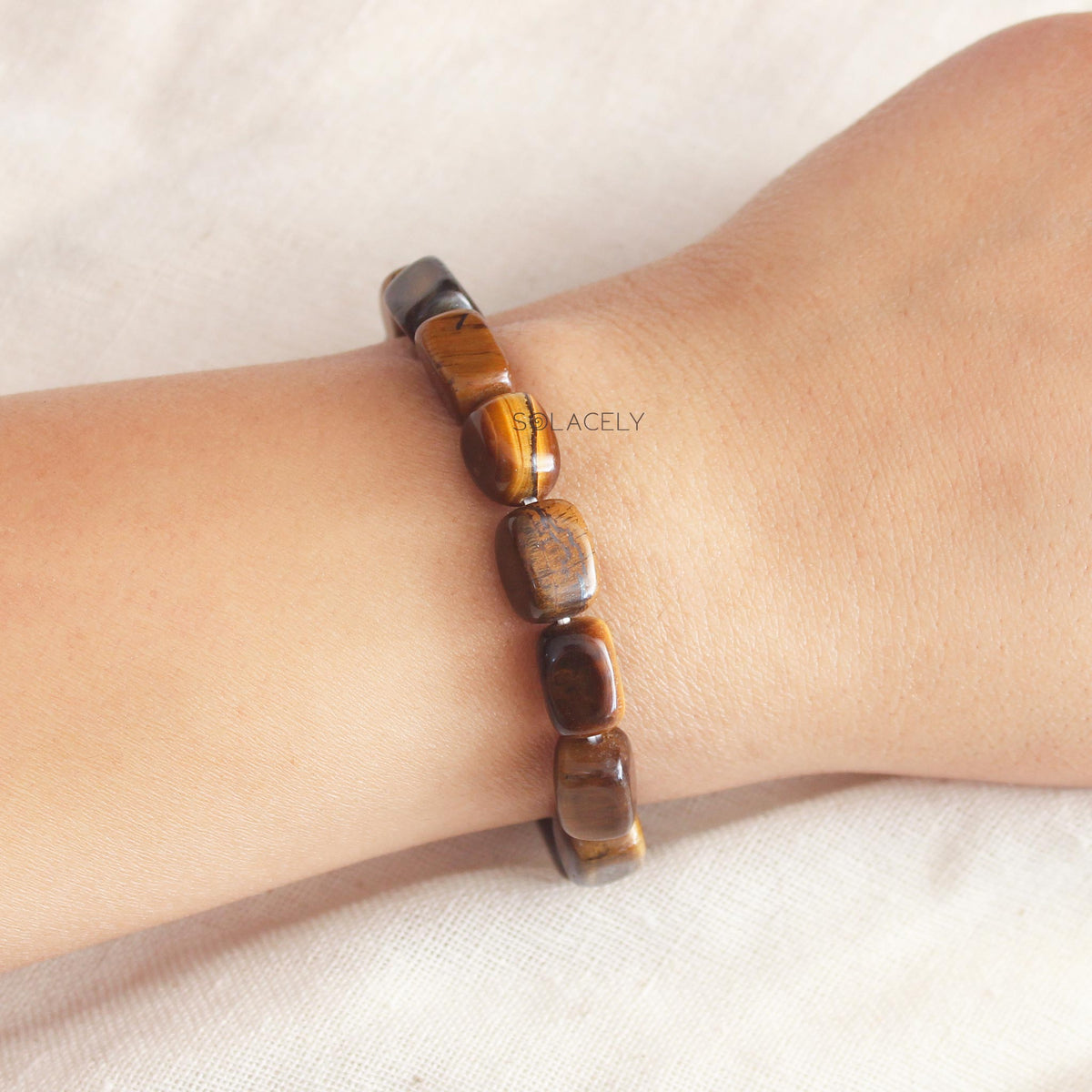 Tiger's Eye Tumble Bracelet