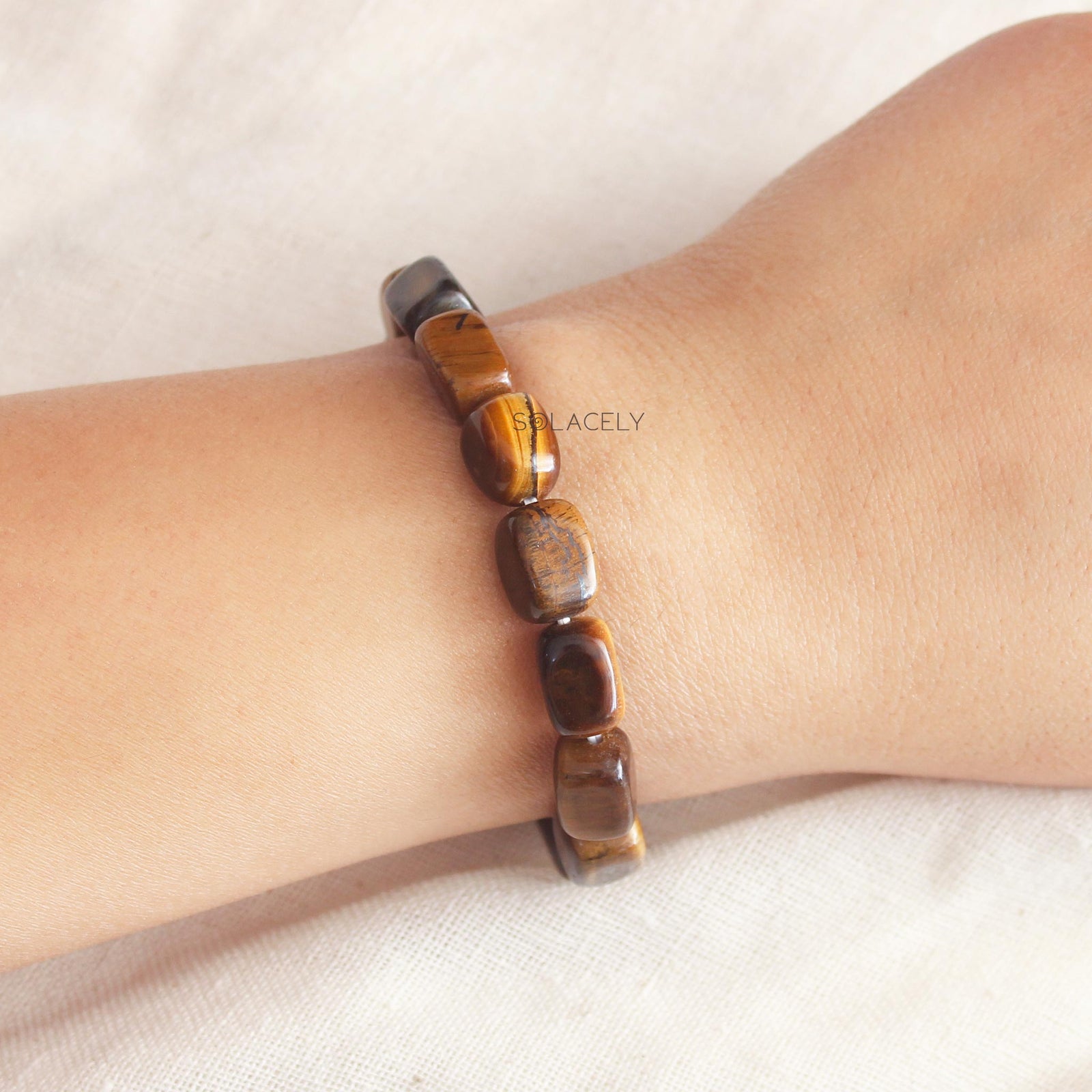 Tiger's Eye Tumble Bracelet