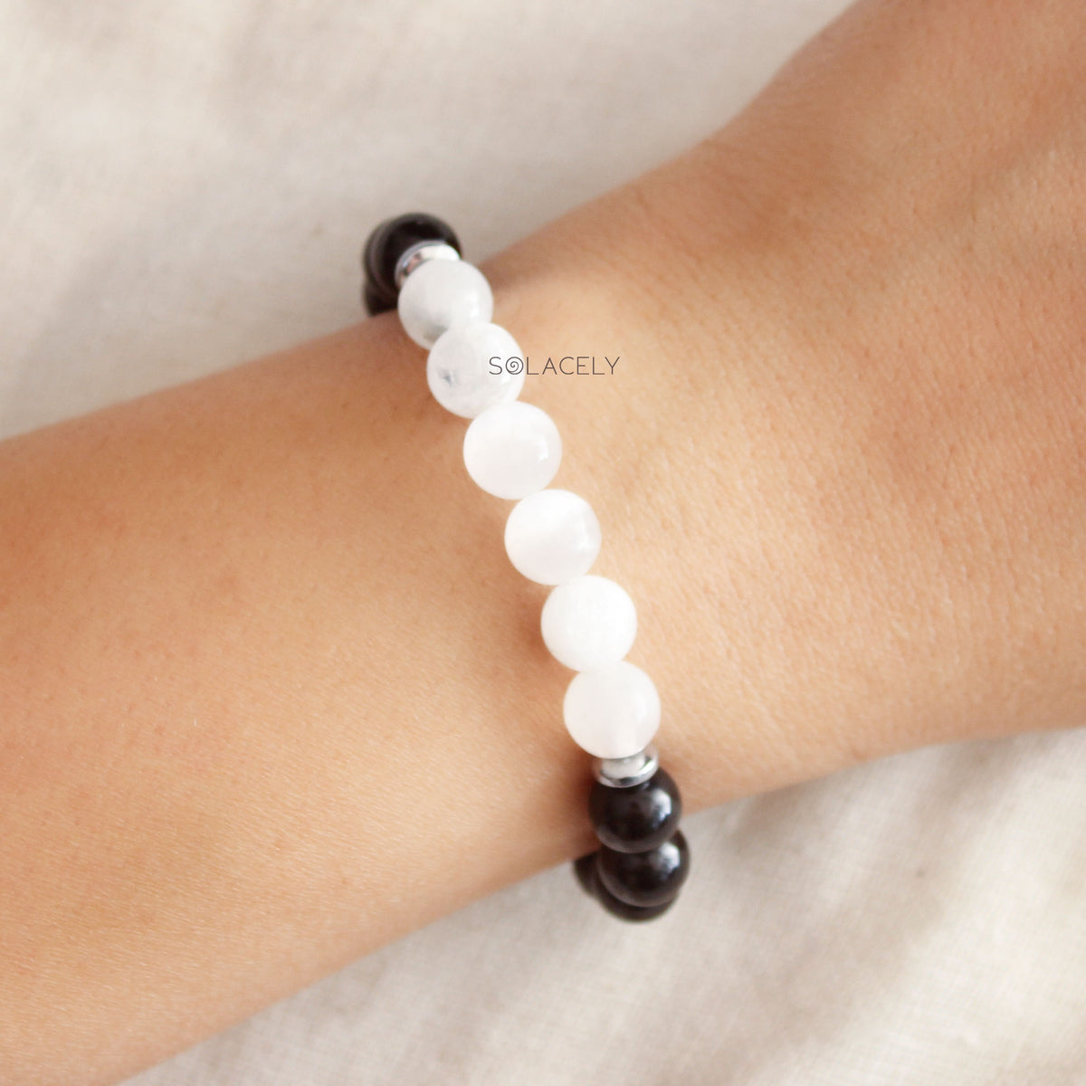  black tourmaline protection bracelets