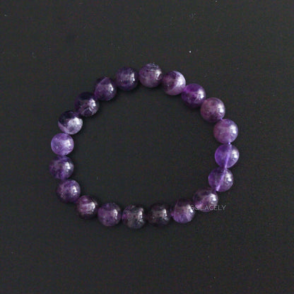 Natural amethyst gemstone bracelet