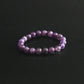 Amethyst Bracelet - 8mm Beads
