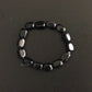 Black Tourmaline Tumble Crystal Bracelet
