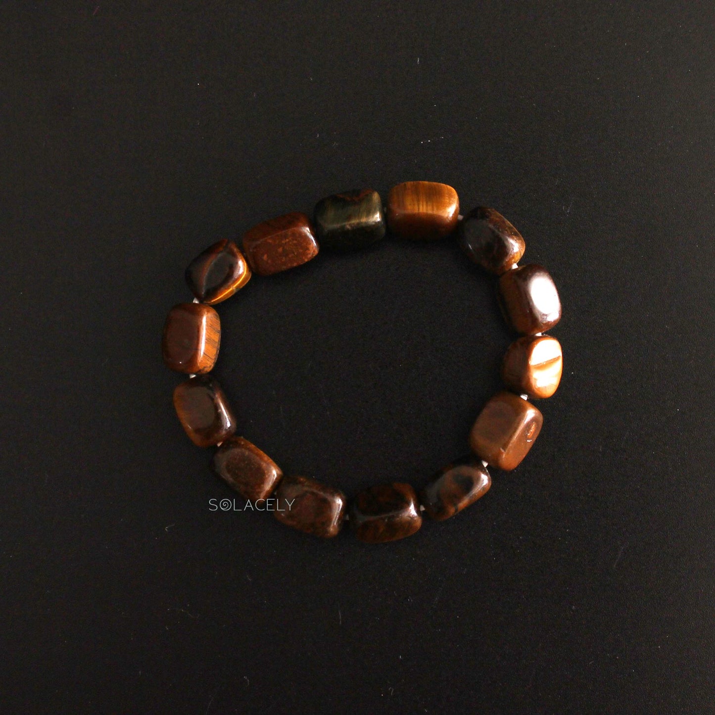 Tiger's Eye Tumble Crystal Bracelet