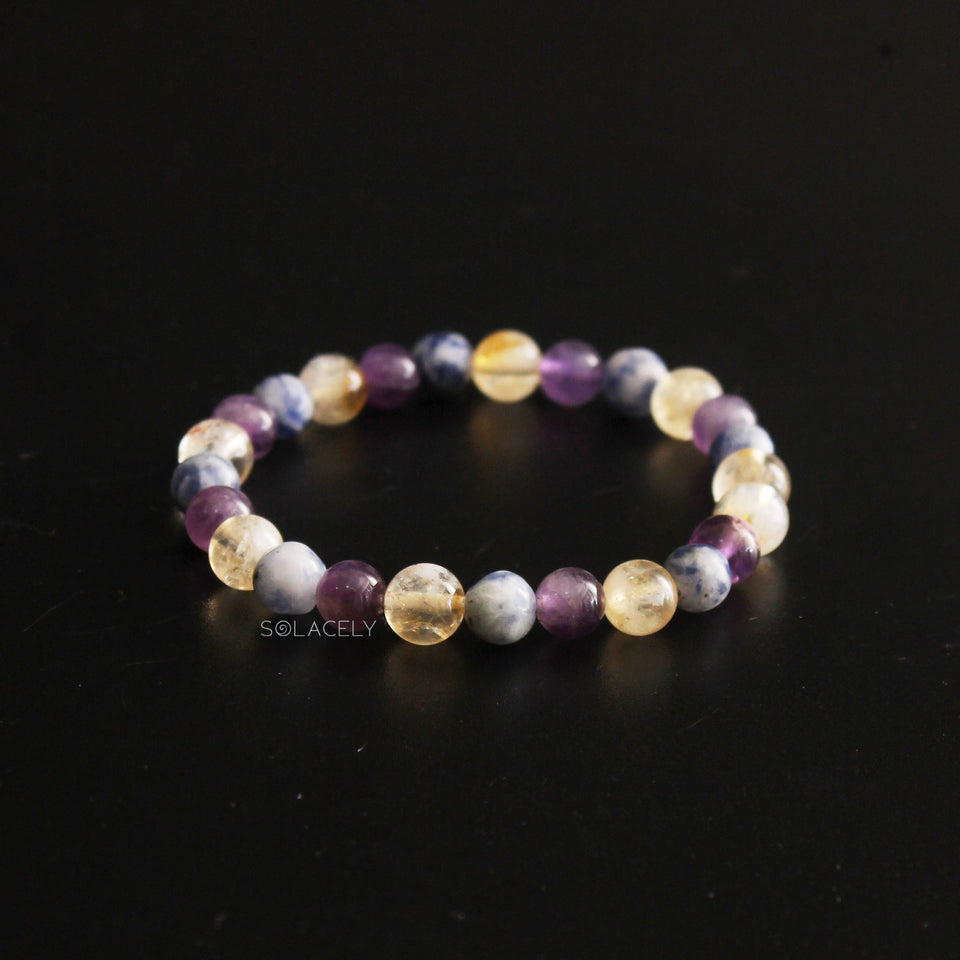 Anxiety and Stress Relief Bracelet - 6mm Beads